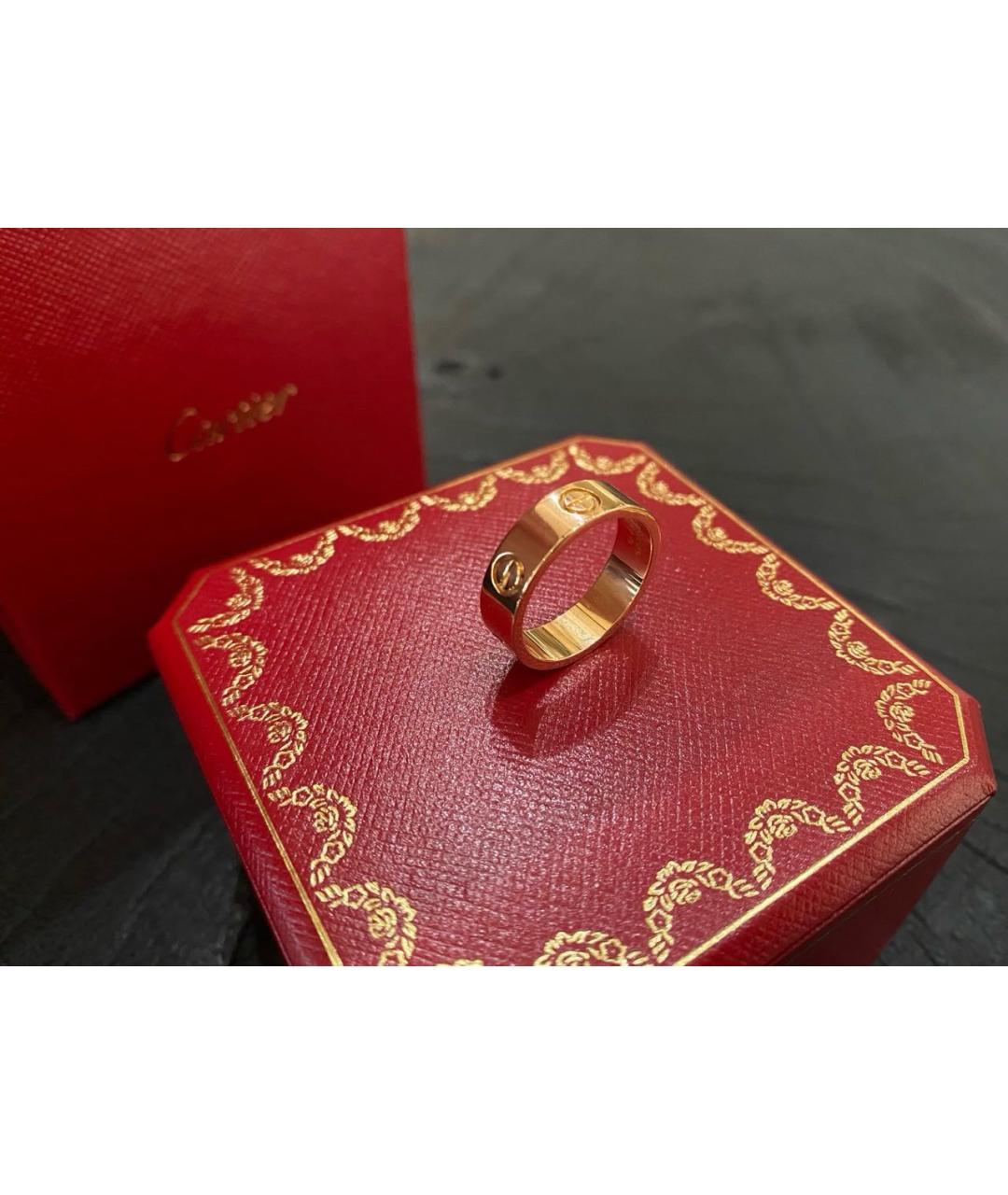 CARTIER Золотое кольцо из розового золота, фото 4