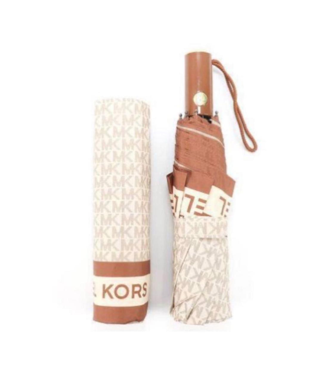 MICHAEL MICHAEL KORS Бежевый зонт, фото 4