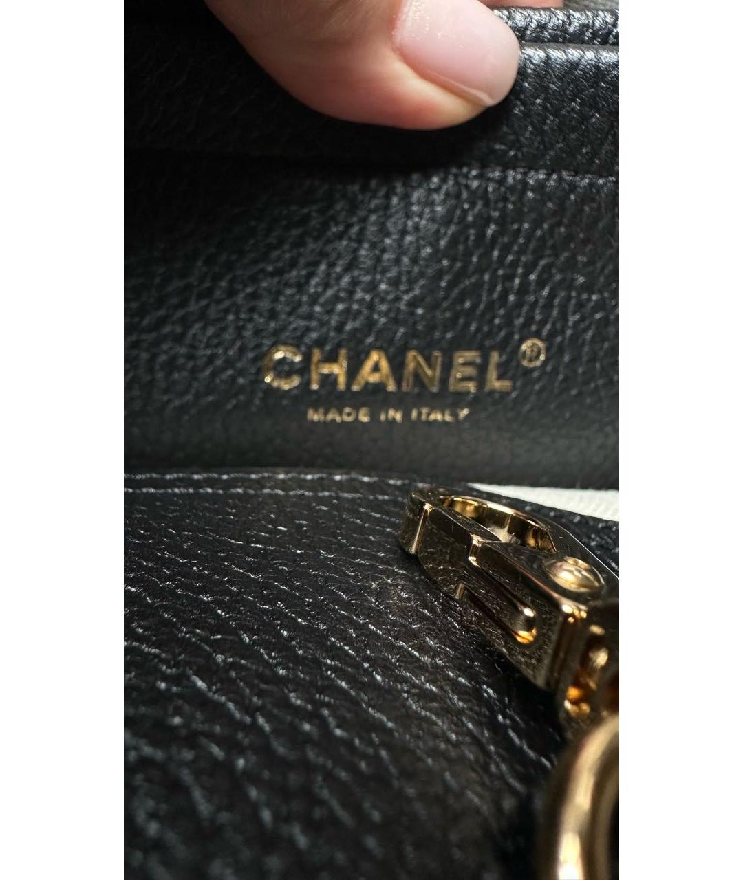 CHANEL Бежевая замшевая сумка тоут, фото 6