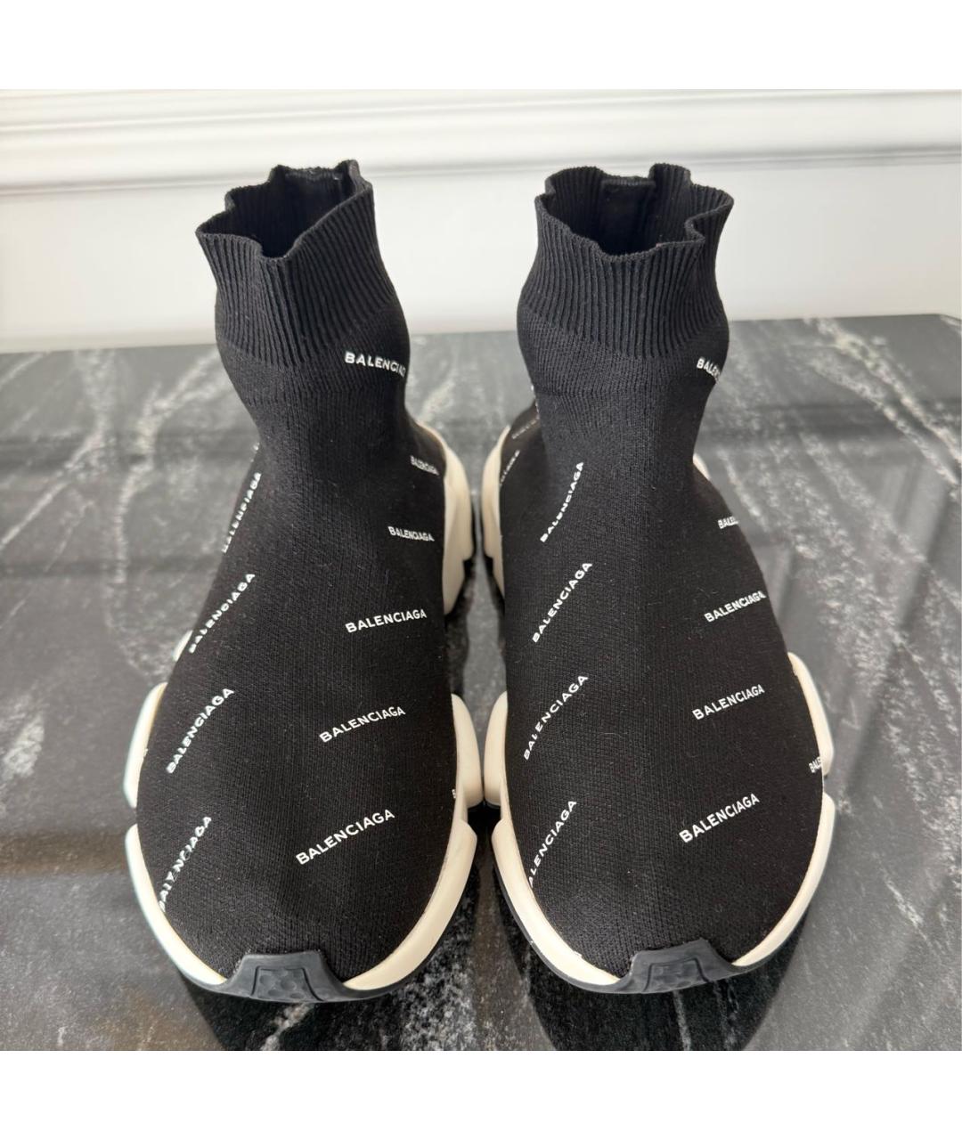 BALENCIAGA Черные кроссовки, фото 2