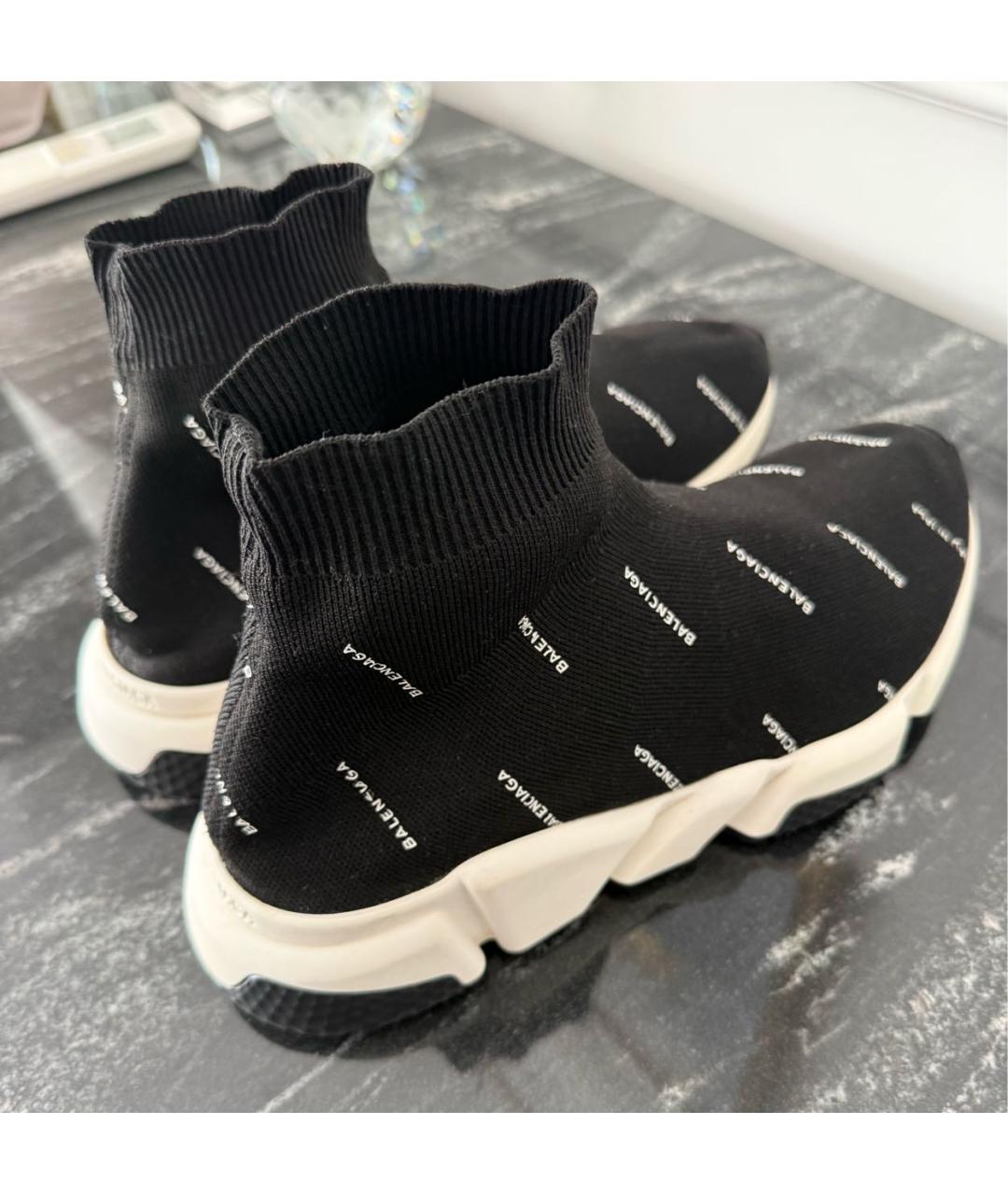 BALENCIAGA Черные кроссовки, фото 4