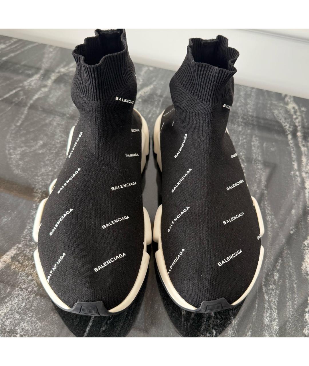 BALENCIAGA Черные кроссовки, фото 6