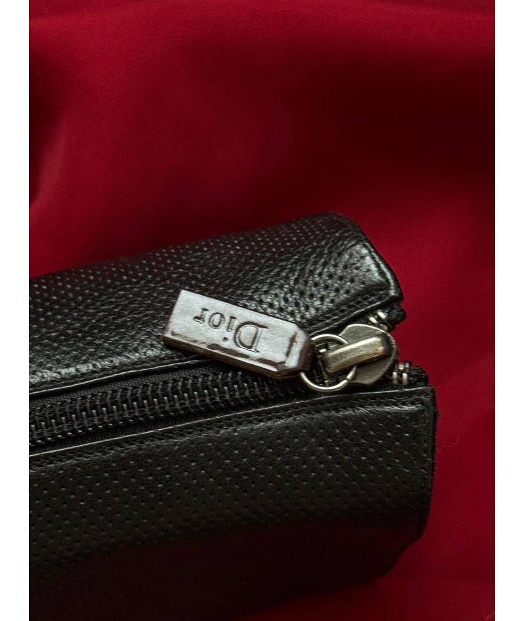 CHRISTIAN DIOR Черные босоножки из лакированной кожи, фото 7