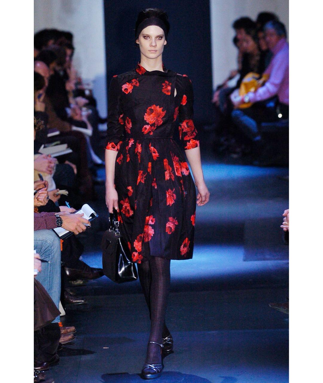 PRADA Мульти шелковое вечернее платье, фото 3