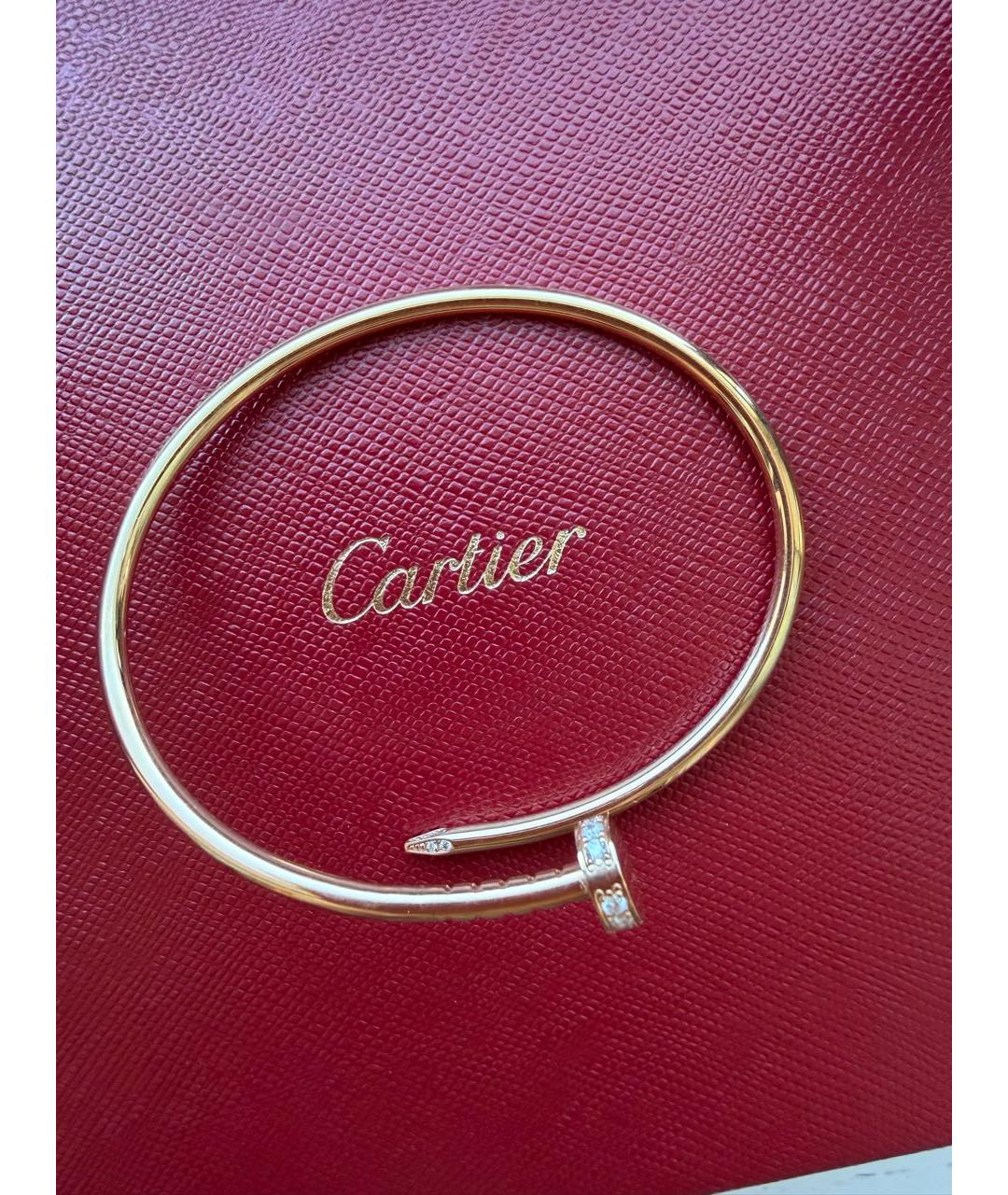 CARTIER Золотой браслет из розового золота, фото 8