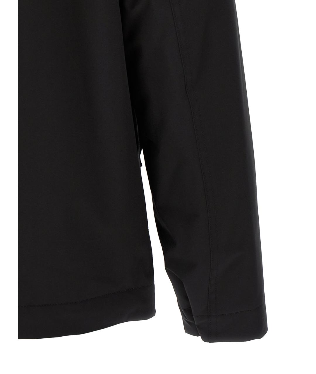STONE ISLAND Черная полиэстеровая куртка, фото 4