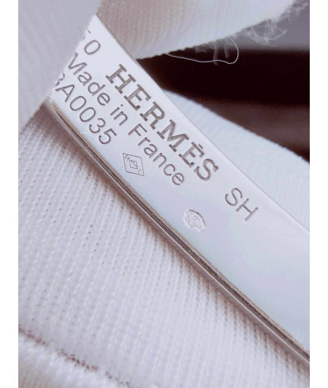 HERMES Серебряный браслет из белого золота, фото 8