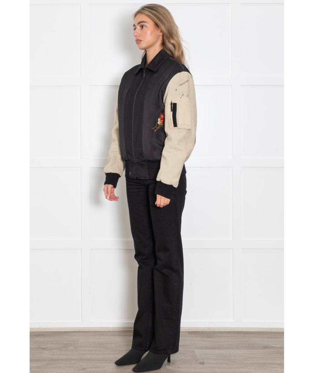 SAINT LAURENT Черная куртка, фото 3