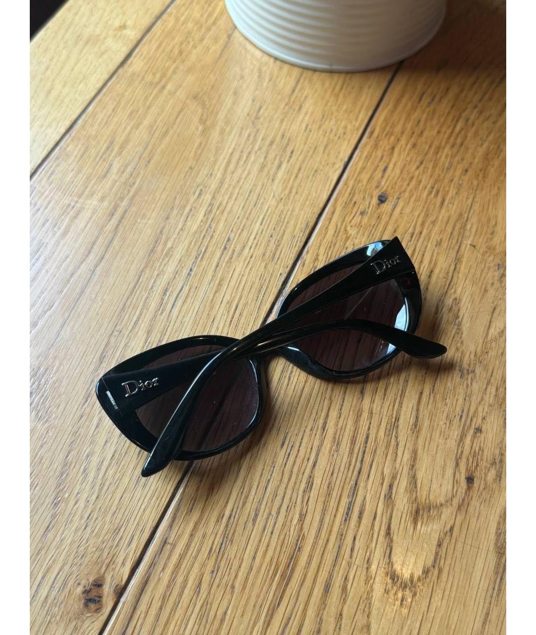 BABY DIOR Черные пластиковые солнцезащитные очки, фото 7