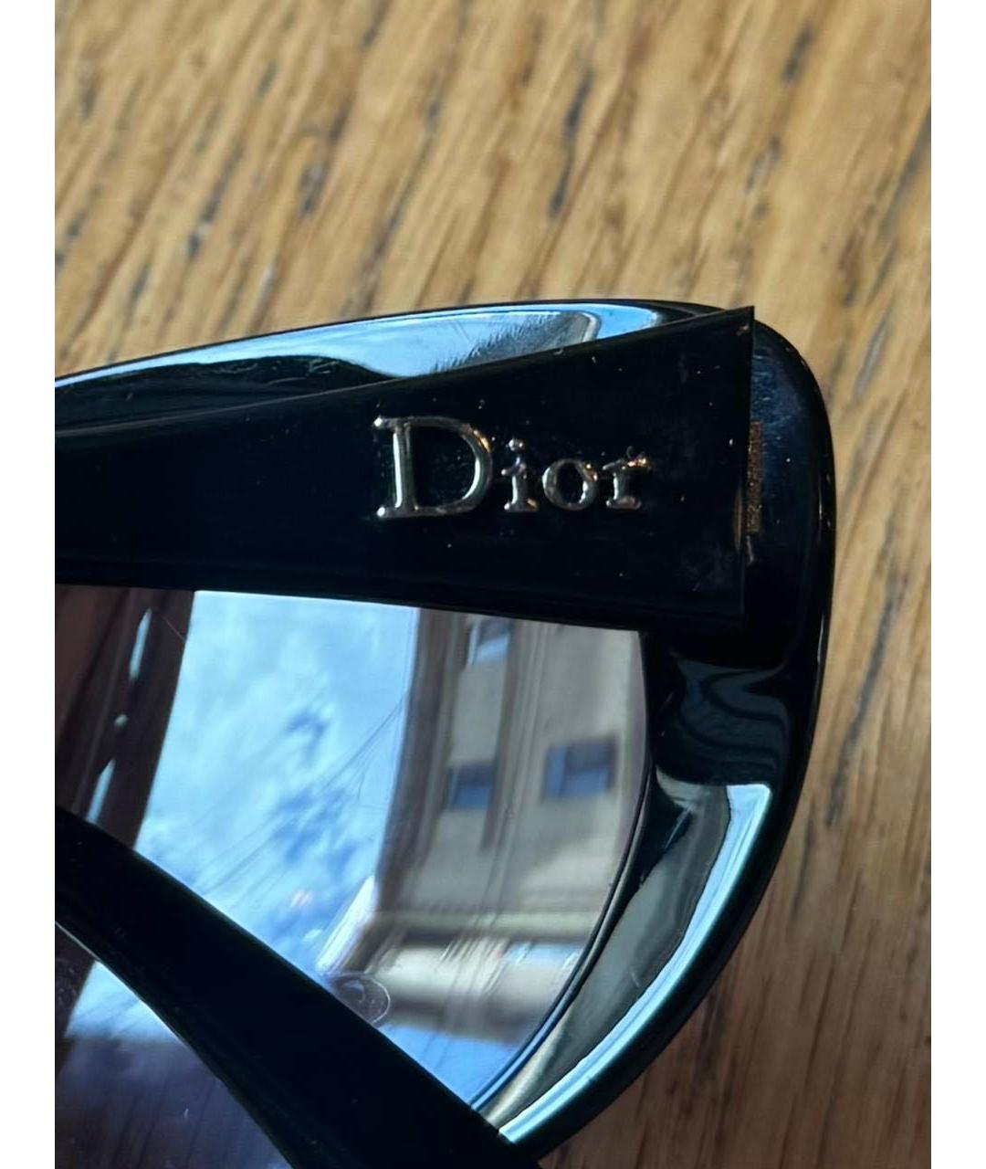 BABY DIOR Черные пластиковые солнцезащитные очки, фото 3