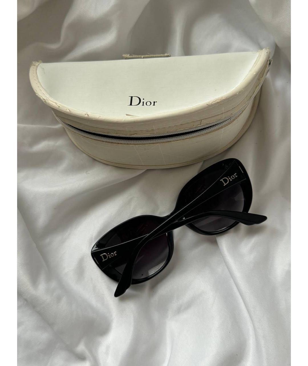 BABY DIOR Черные пластиковые солнцезащитные очки, фото 6
