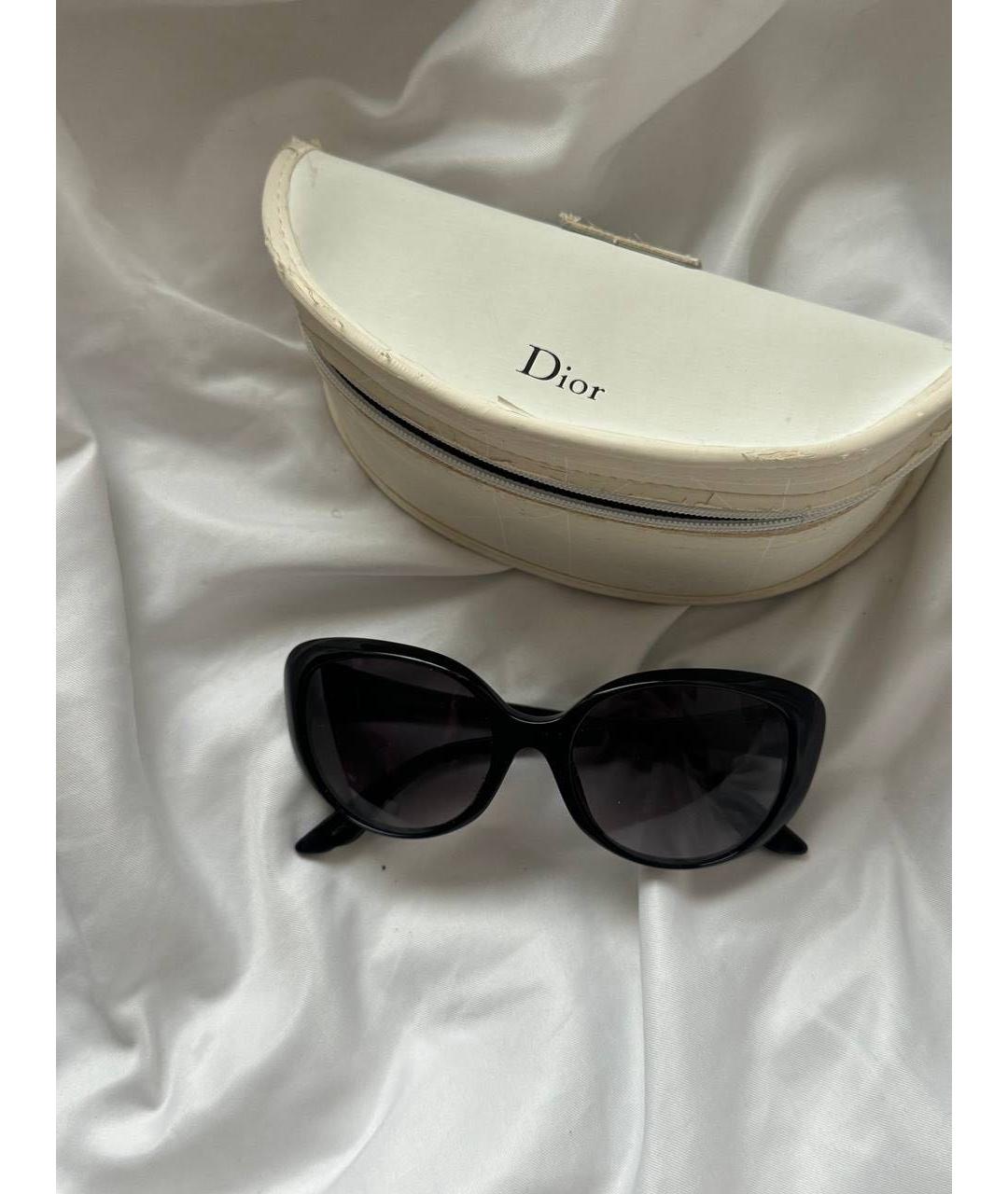BABY DIOR Черные пластиковые солнцезащитные очки, фото 2