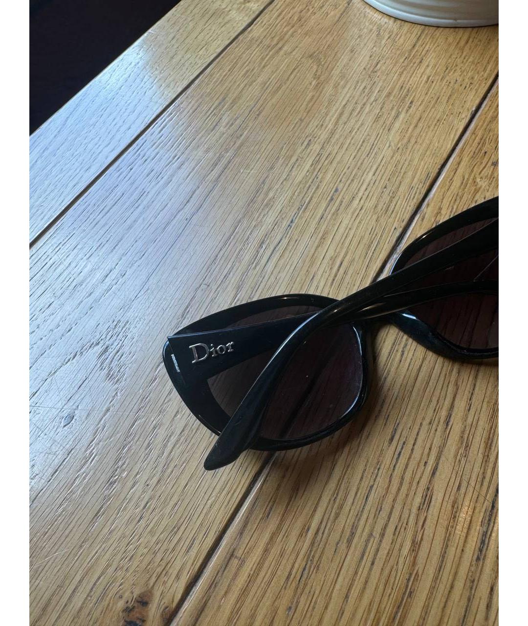 BABY DIOR Черные пластиковые солнцезащитные очки, фото 4