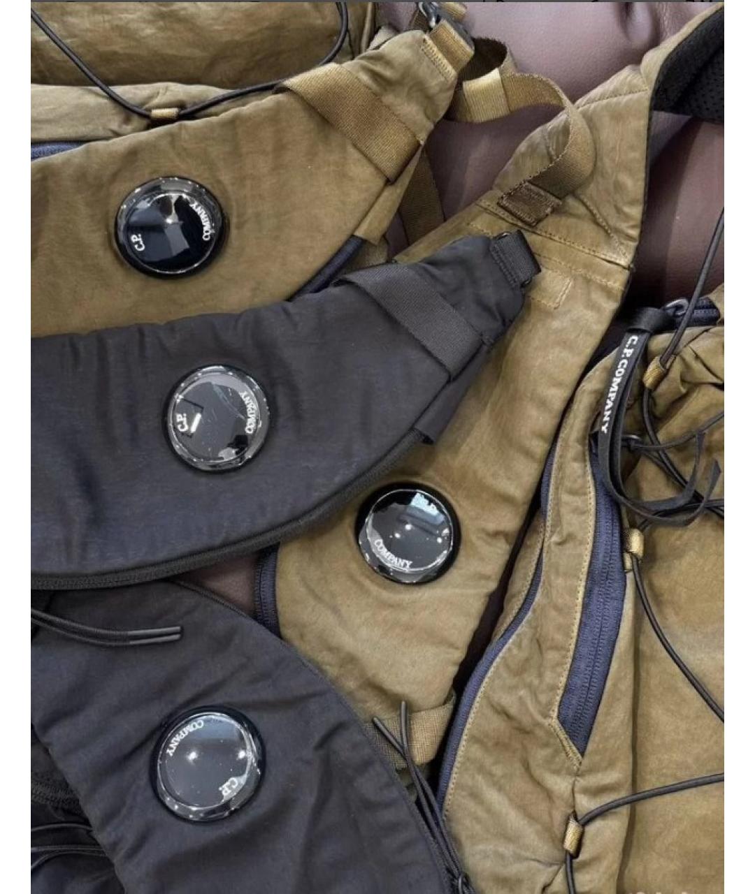CP COMPANY Черная нейлоновая сумка на плечо, фото 5