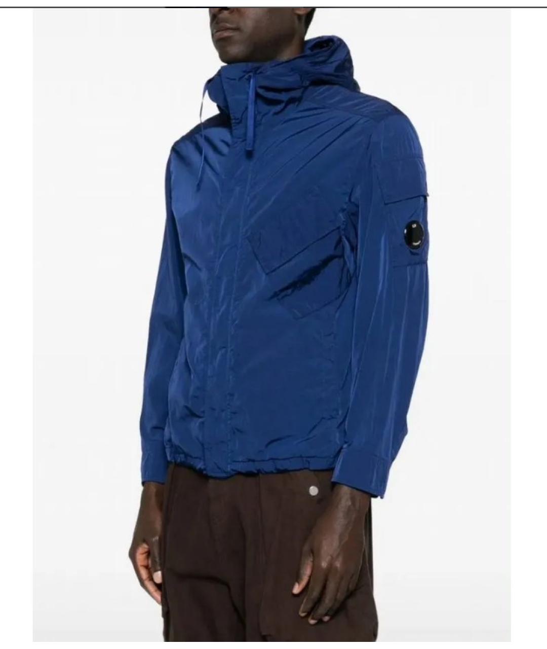 CP COMPANY Синяя нейлоновая куртка, фото 5