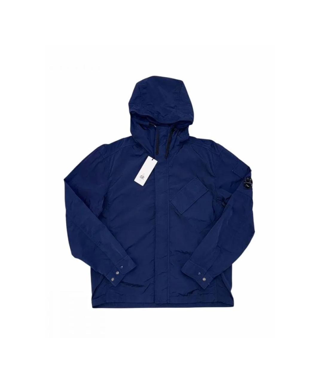CP COMPANY Синяя нейлоновая куртка, фото 10