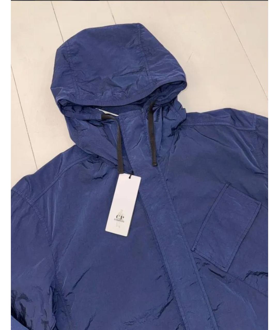 CP COMPANY Синяя нейлоновая куртка, фото 8