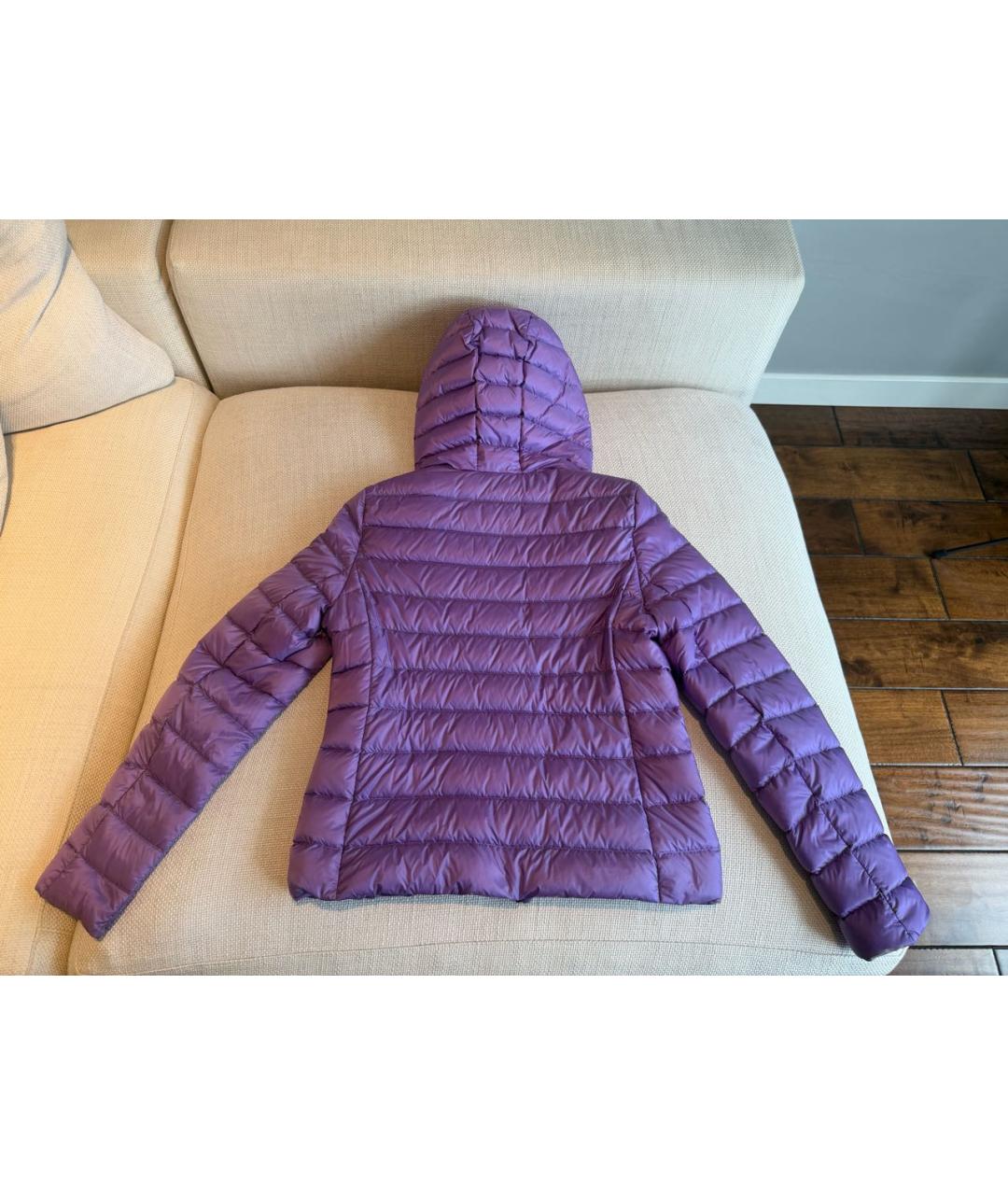 MONCLER Фиолетовая полиамидовая куртка, фото 2