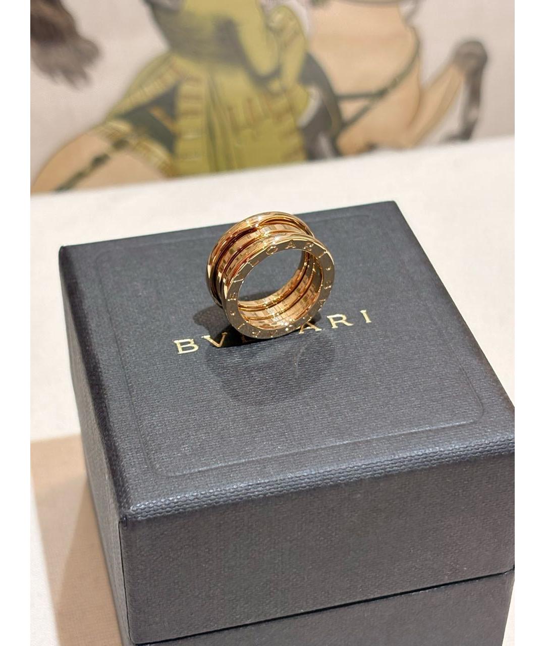 BVLGARI Золотое кольцо из розового золота, фото 2