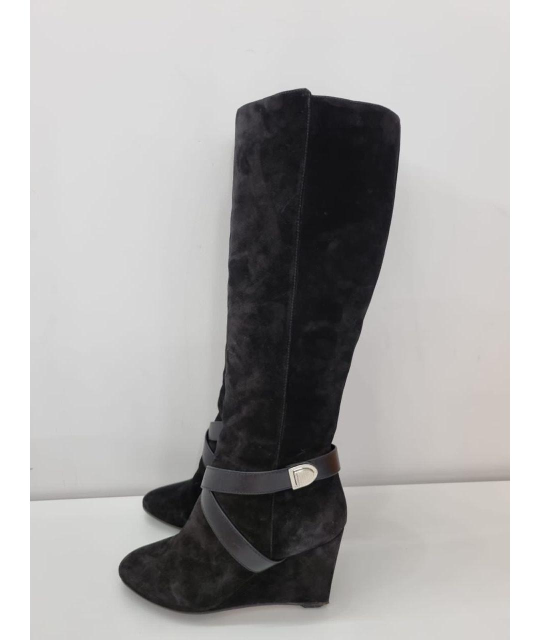 CHRISTIAN DIOR Черные сапоги, фото 2