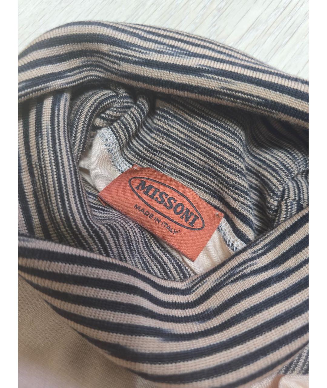MISSONI Бежевая водолазка, фото 5