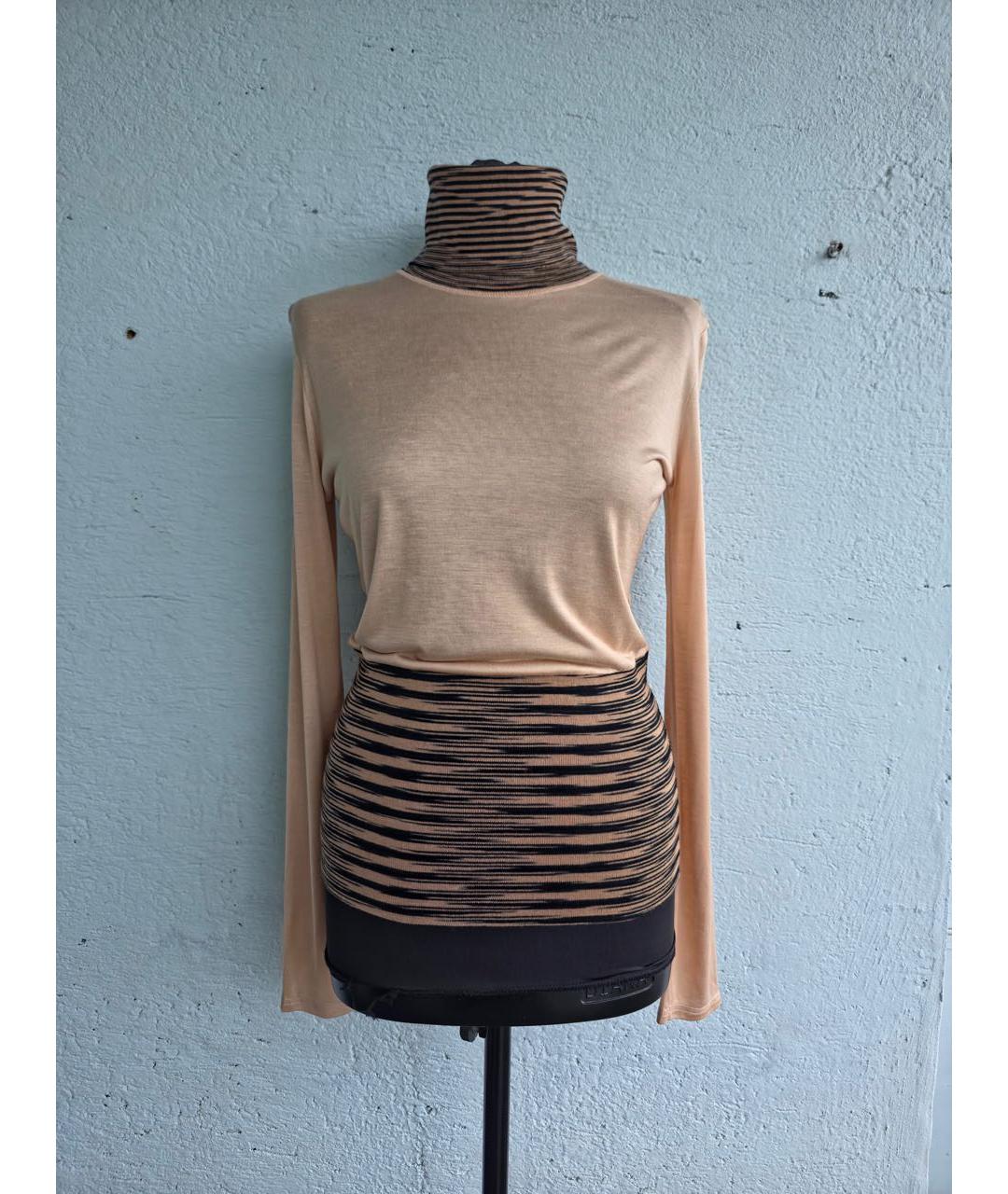 MISSONI Бежевая водолазка, фото 6