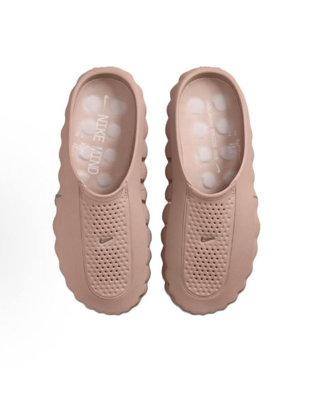 NIKE Бежевые шлепанцы, фото 2