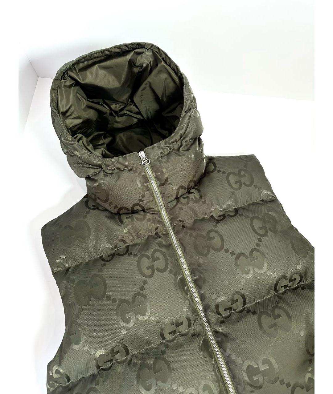 GUCCI Зеленый жилет, фото 3