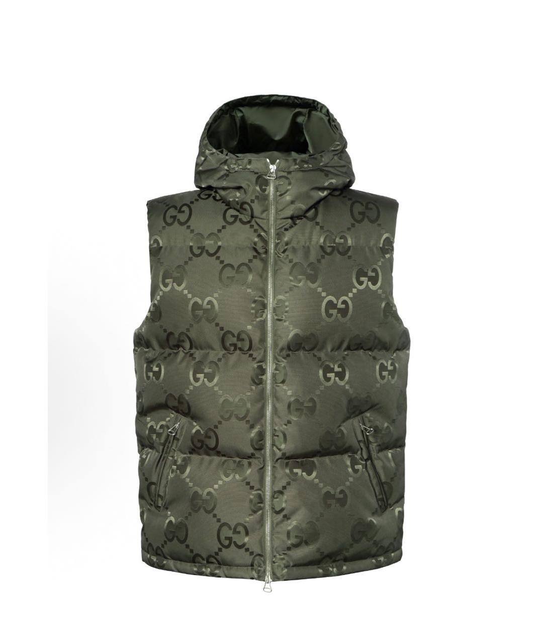 GUCCI Зеленый жилет, фото 8