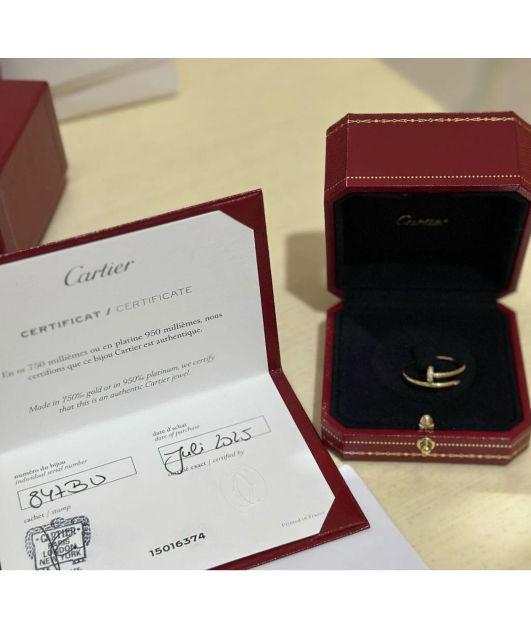 CARTIER Золотое кольцо из желтого золота, фото 4