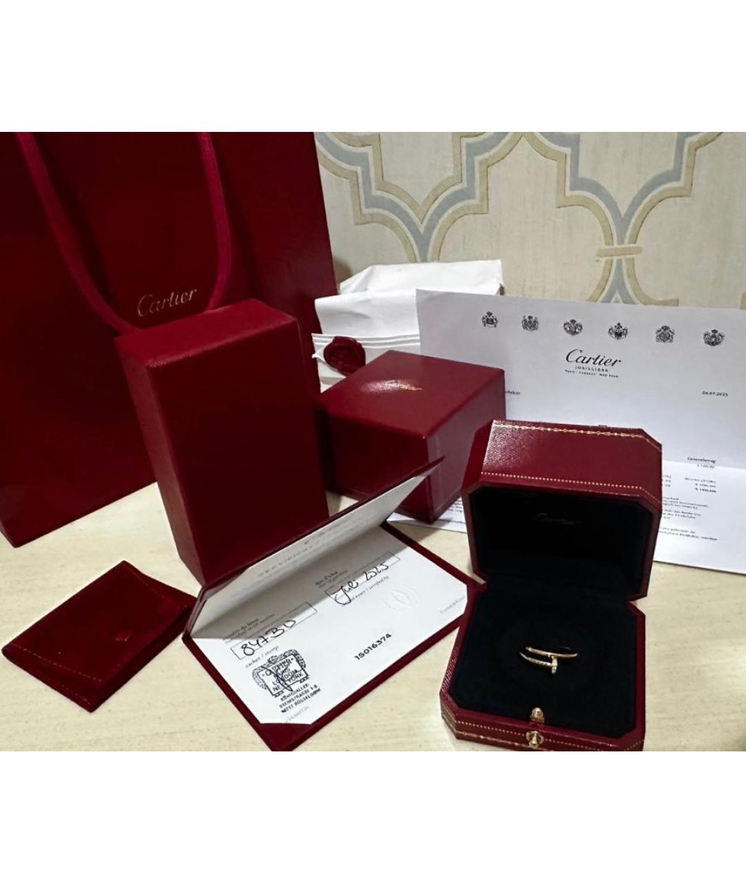 CARTIER Золотое кольцо из желтого золота, фото 5