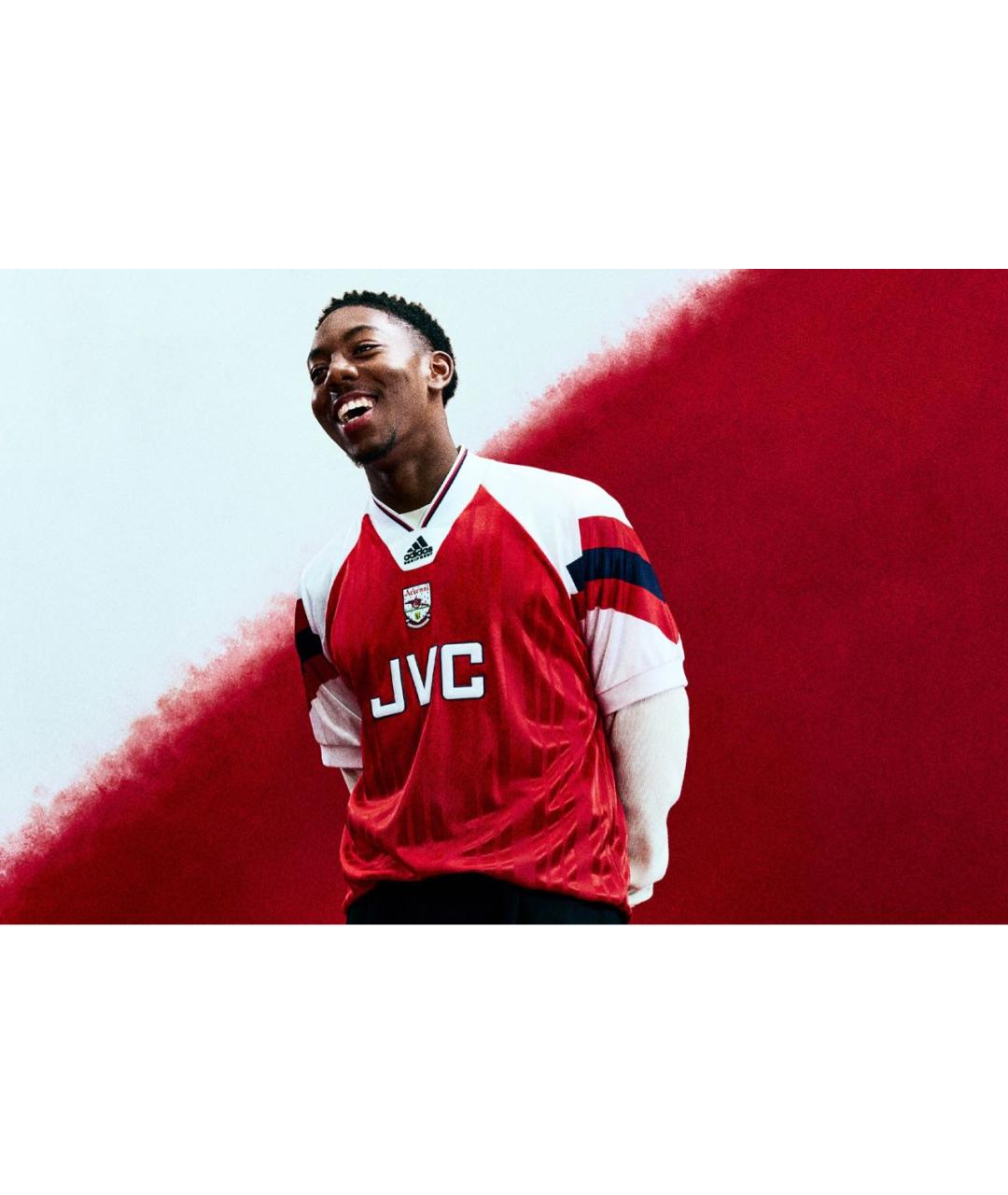 ADIDAS Красная синтетическая футболка, фото 3