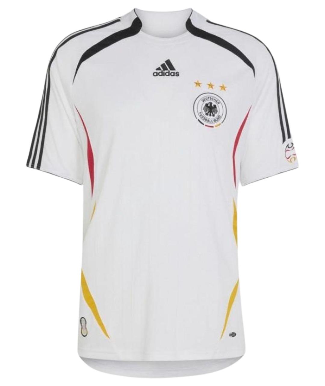 ADIDAS Белая синтетическая футболка, фото 1