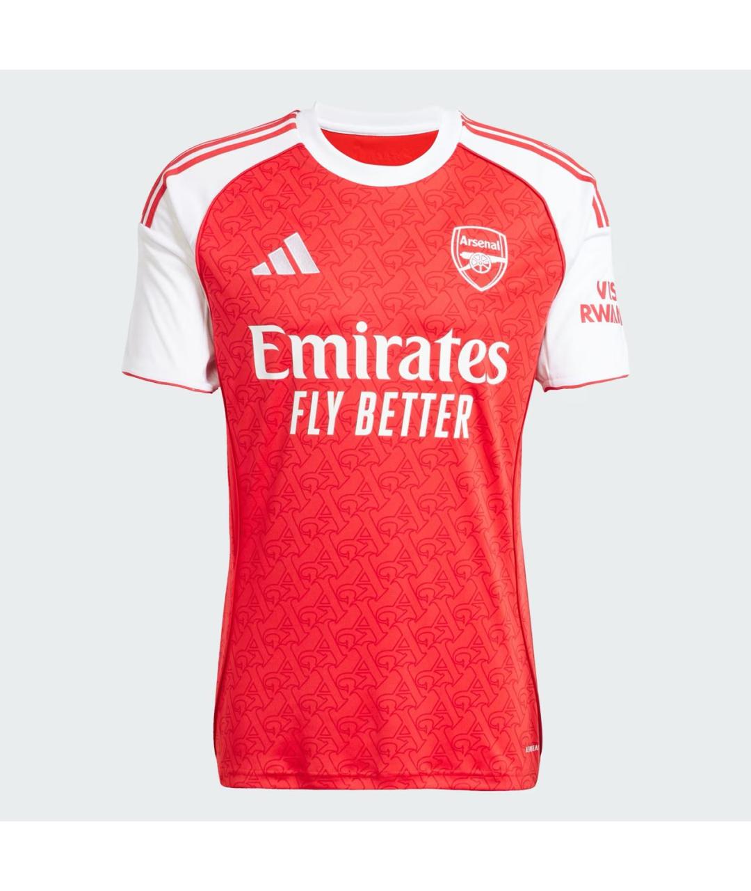 ADIDAS Красная синтетическая футболка, фото 8