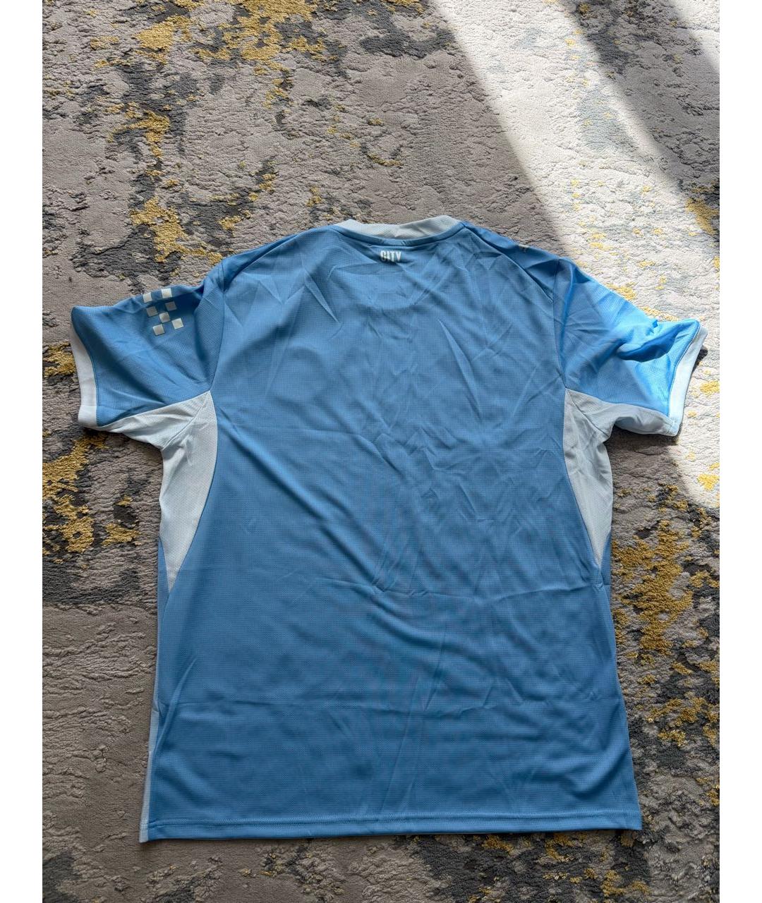 PUMA Голубая синтетическая футболка, фото 7