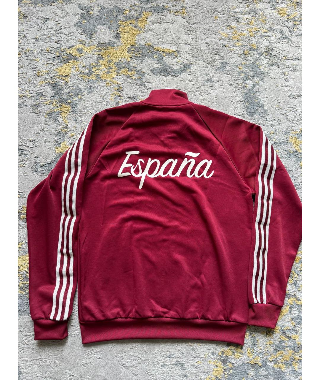 ADIDAS Бордовый полиэстеровый спортивный костюм, фото 6