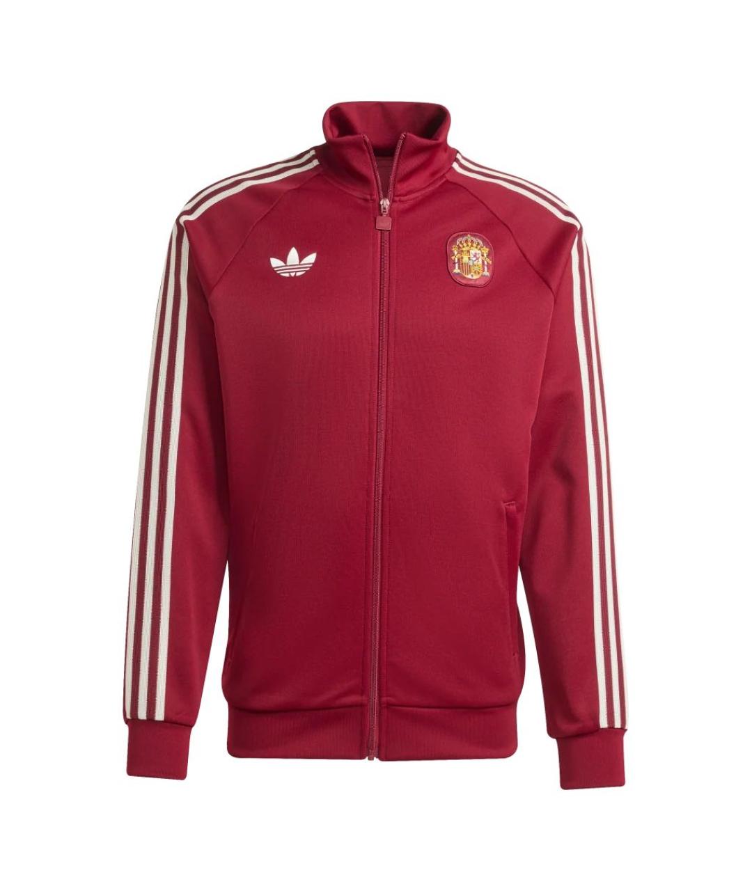 ADIDAS Бордовый полиэстеровый спортивный костюм, фото 7
