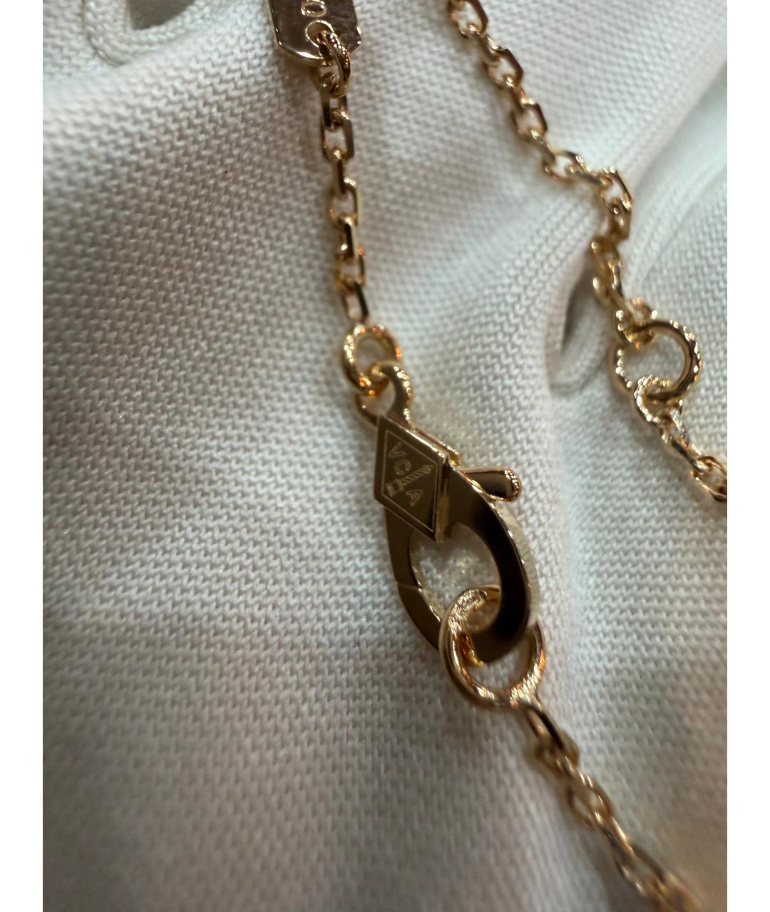 VAN CLEEF & ARPELS Коричневая подвеска из желтого золота, фото 6
