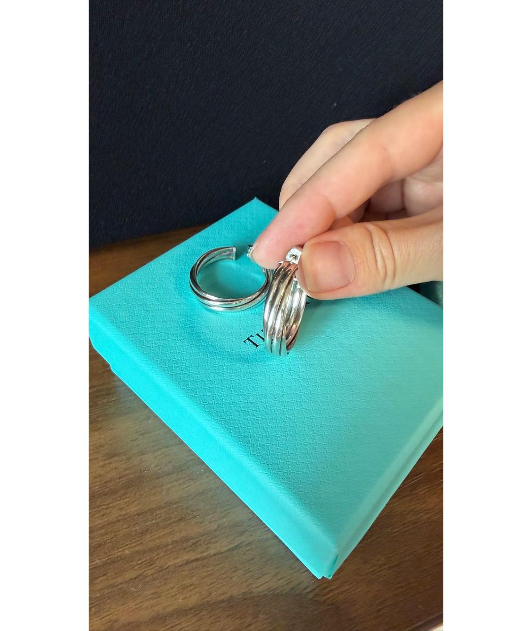 TIFFANY&CO Серебряные серебряные серьги, фото 3