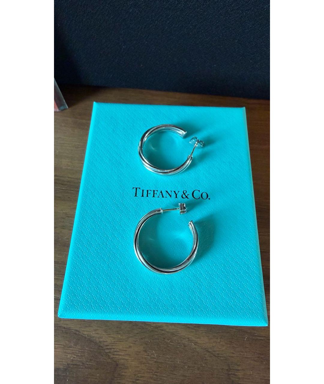 TIFFANY&CO Серебряные серебряные серьги, фото 9