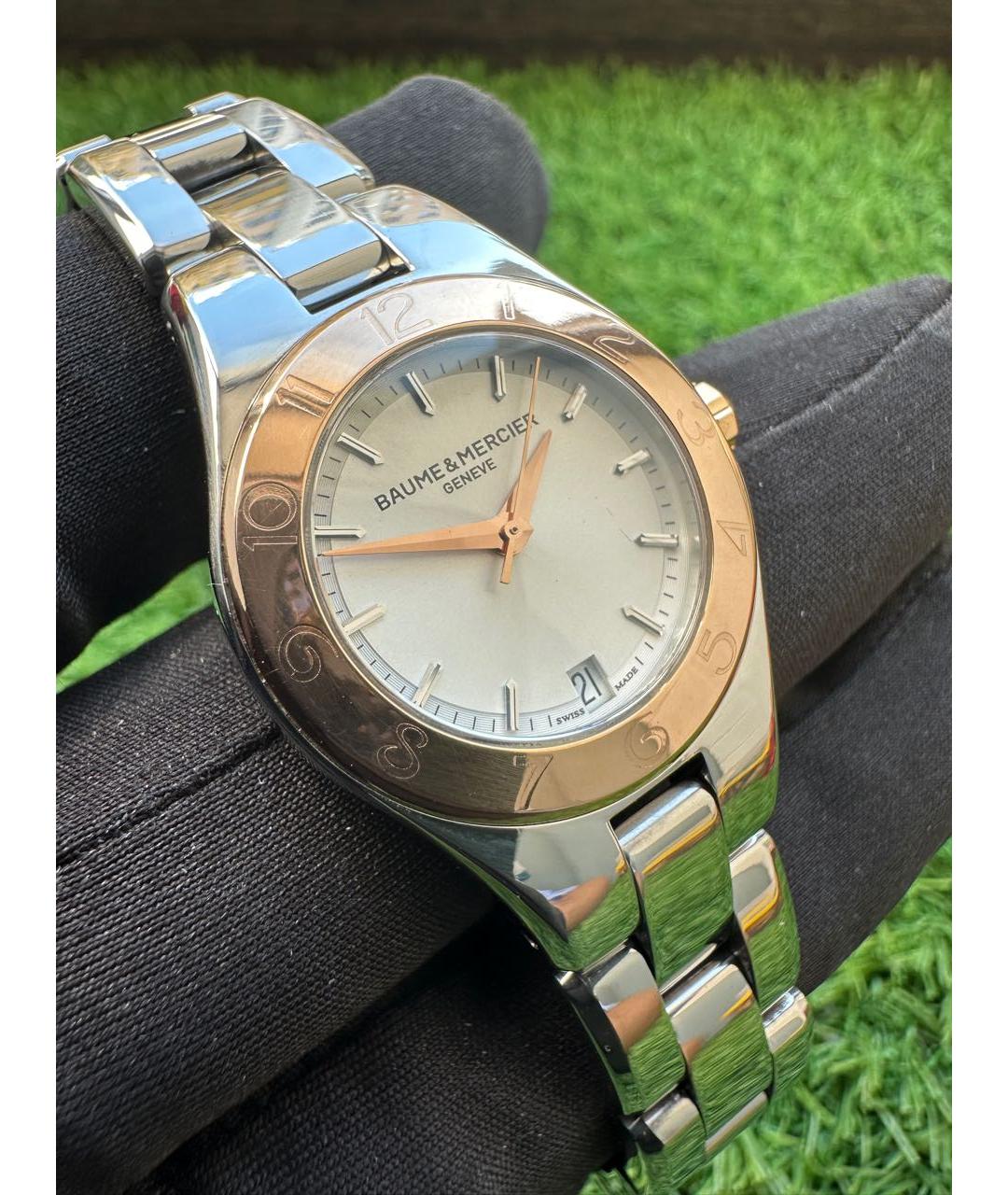 BAUME&MERCIER Серебряные часы из розового золота, фото 5