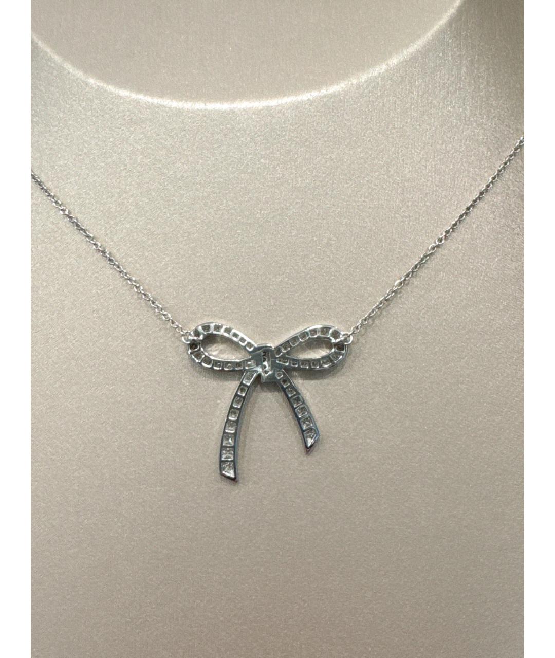 TIFFANY&CO Серебряное платиновое колье, фото 2