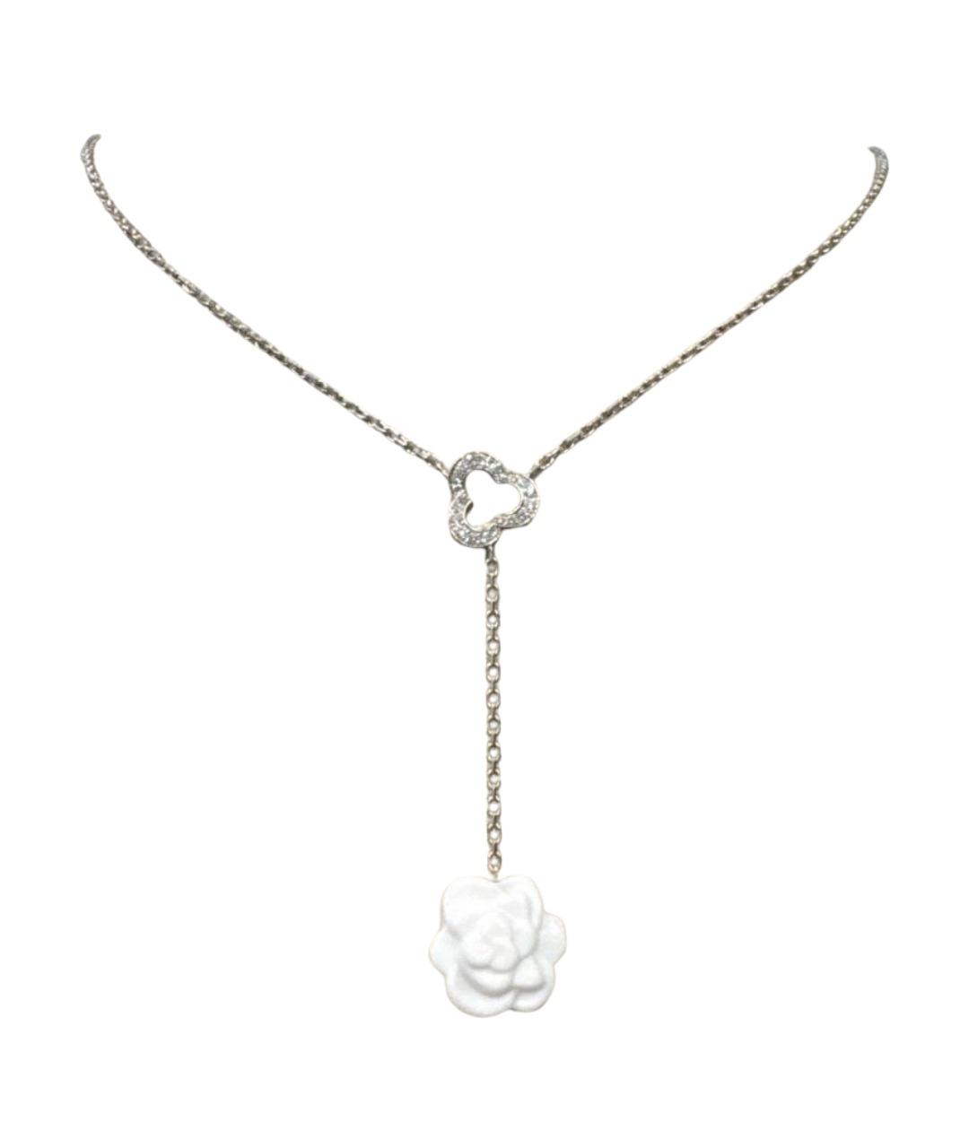 CHANEL Серебряная подвеска из белого золота, фото 1