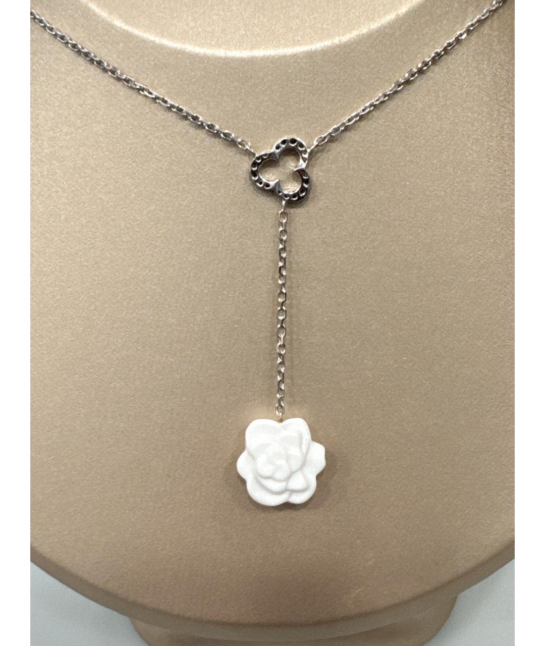 CHANEL Серебряная подвеска из белого золота, фото 4