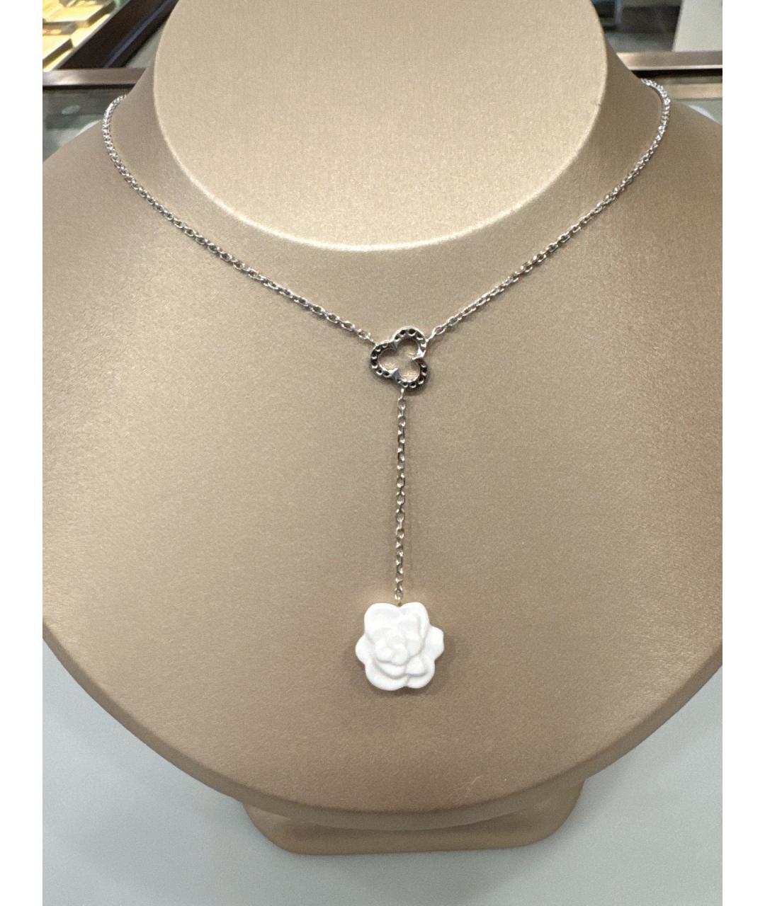 CHANEL Серебряная подвеска из белого золота, фото 3