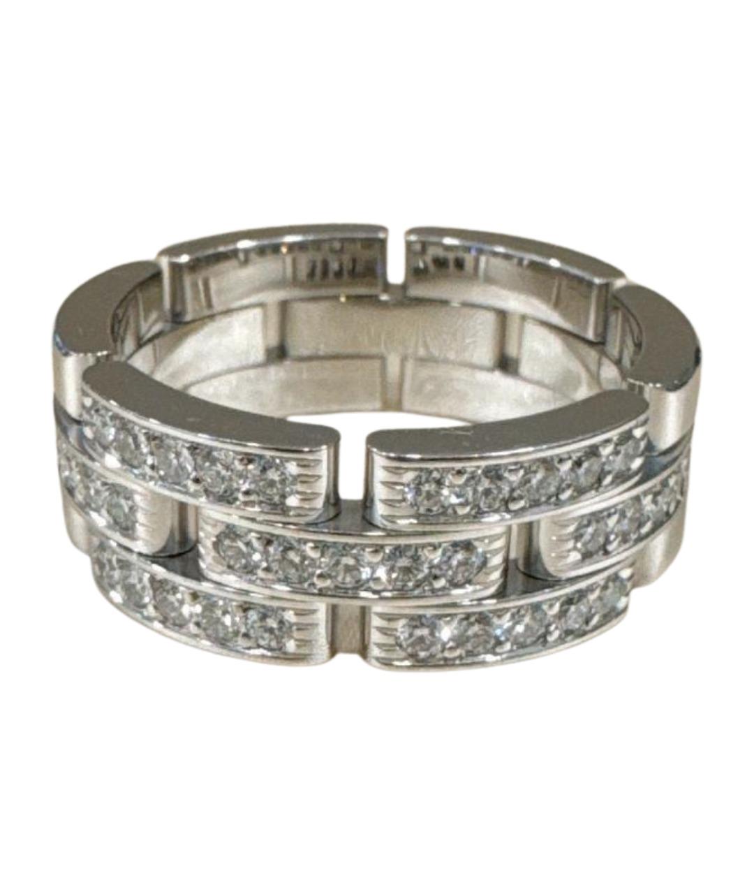 CARTIER Серебряное кольцо из белого золота, фото 1