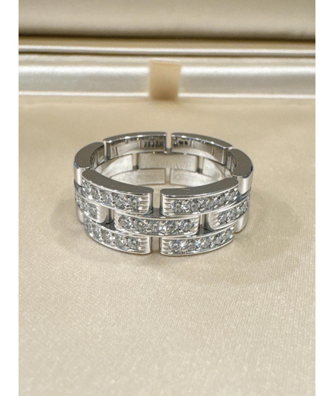 CARTIER Серебряное кольцо из белого золота, фото 9