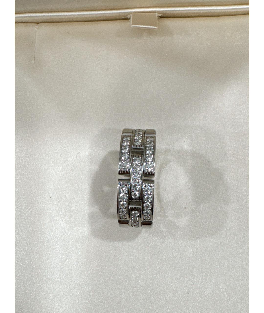 CARTIER Серебряное кольцо из белого золота, фото 8