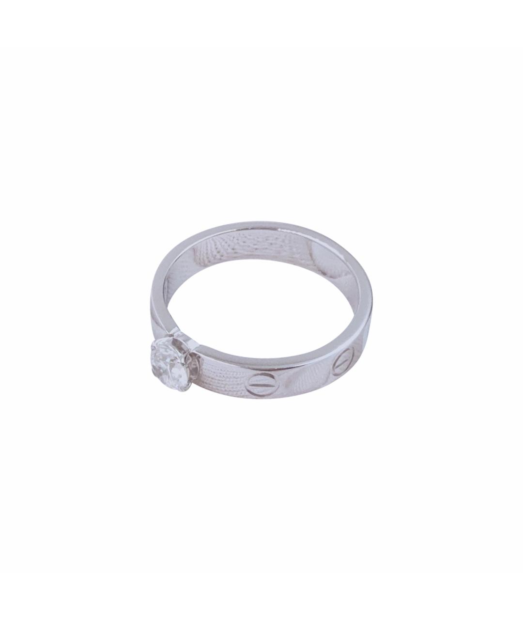 CARTIER Серебряное кольцо из белого золота, фото 1