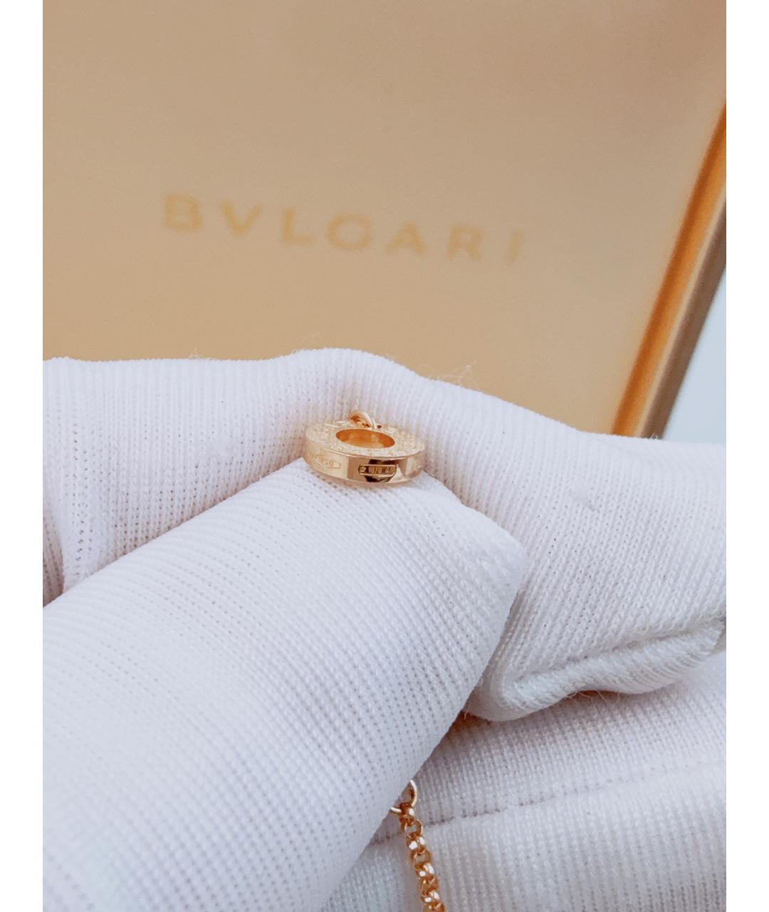 BVLGARI Золотое колье из розового золота, фото 5